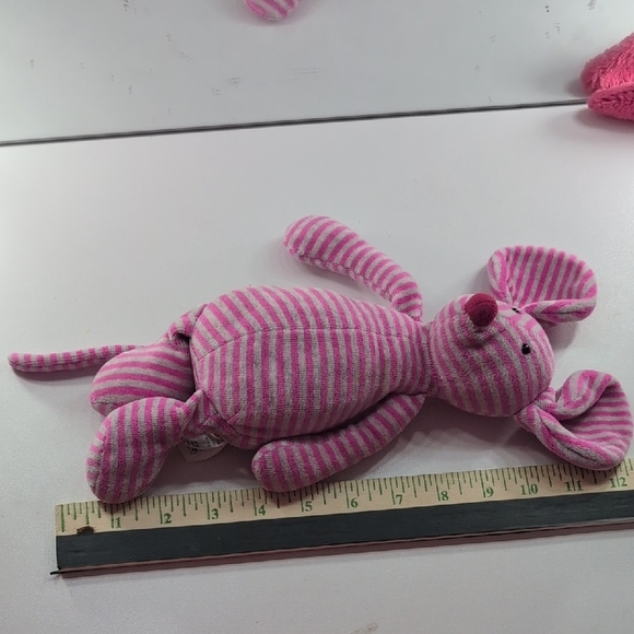 Jellycat Pink Striped and Solid Stuffed Animals - Picture 8 of 9